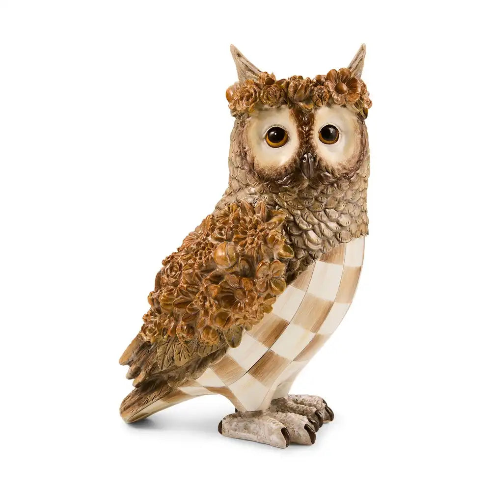 Mocha Check Owl Main image