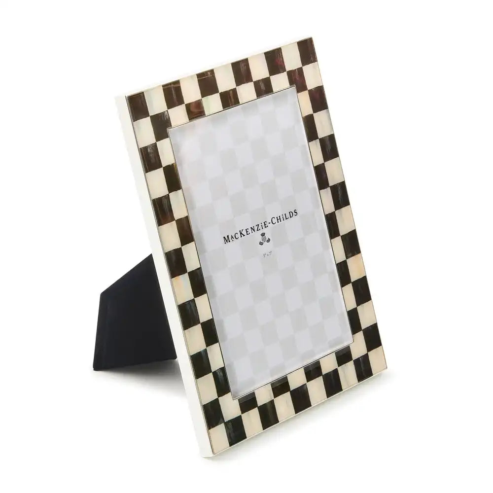 Courtly Check Silver Plated 5" x 7" Frame Secondary image
