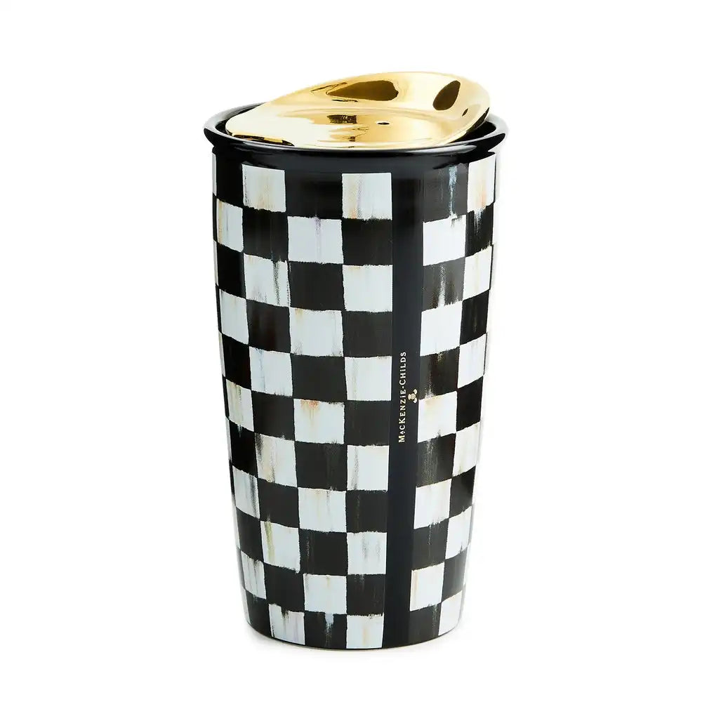 Courtly Check Ceramic Travel Cup Main image