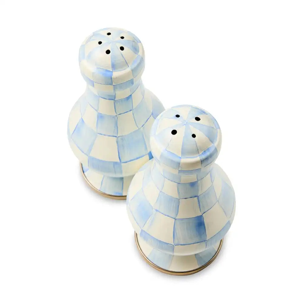 Courtly Check Large Salt & Pepper Shakers
