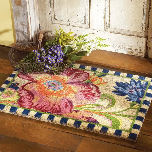 Flower Market Double Door Entrance Mat