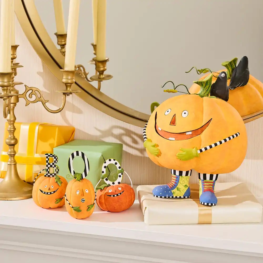 Patience Brewster BOO Pumpkin Letter Set Secondary image