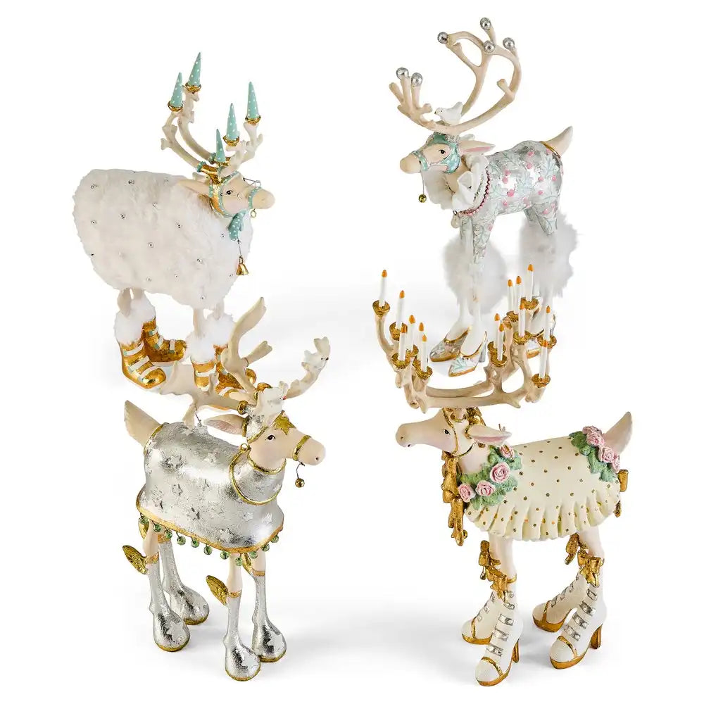 Patience Brewster Moonbeam Reindeer Figure Set-B