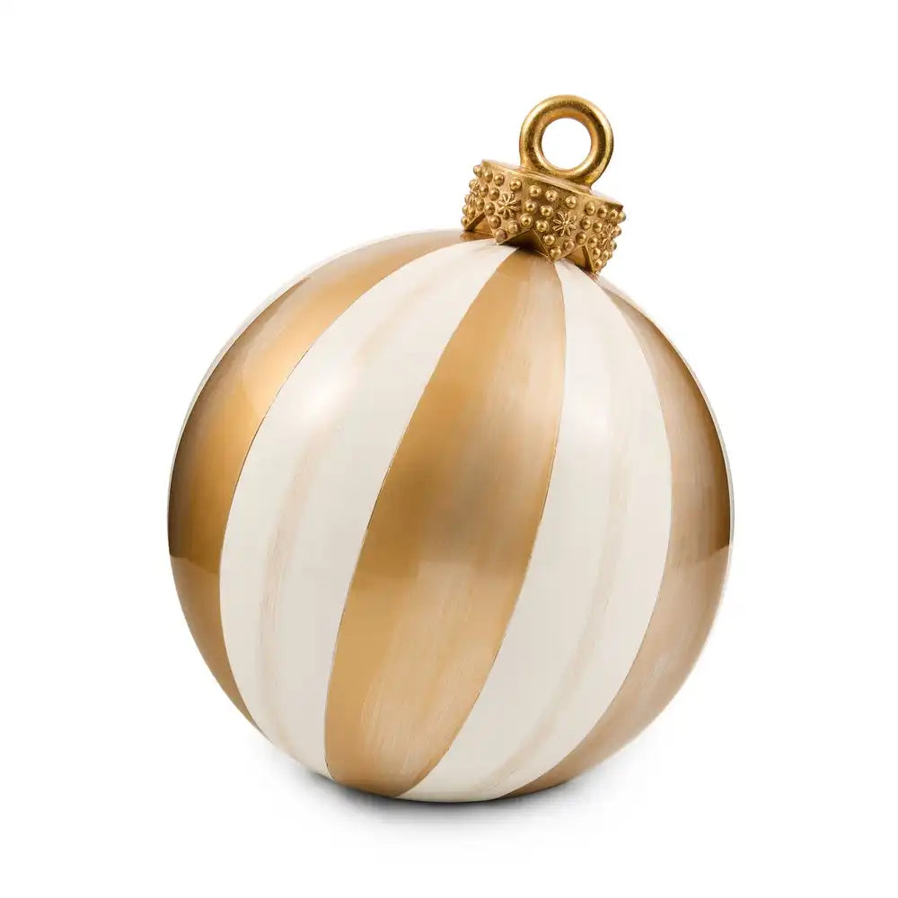 Red Stripe Medium Tabletop Ornament