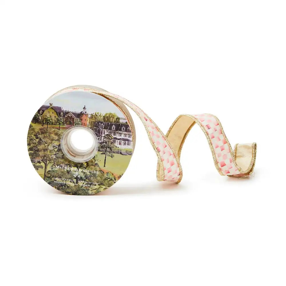 Rosy Check 1" Ribbon Main image