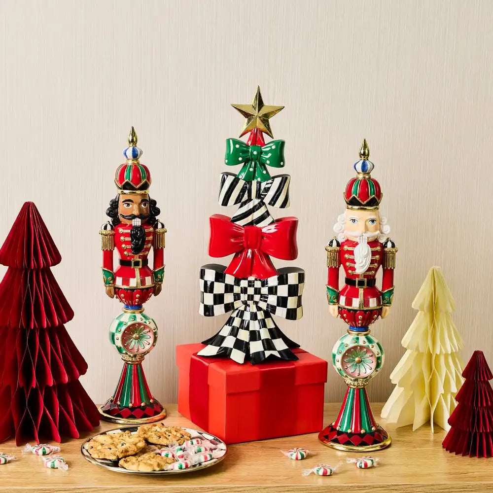 Timeless Tartan Resin Reflector Nutcracker Secondary image