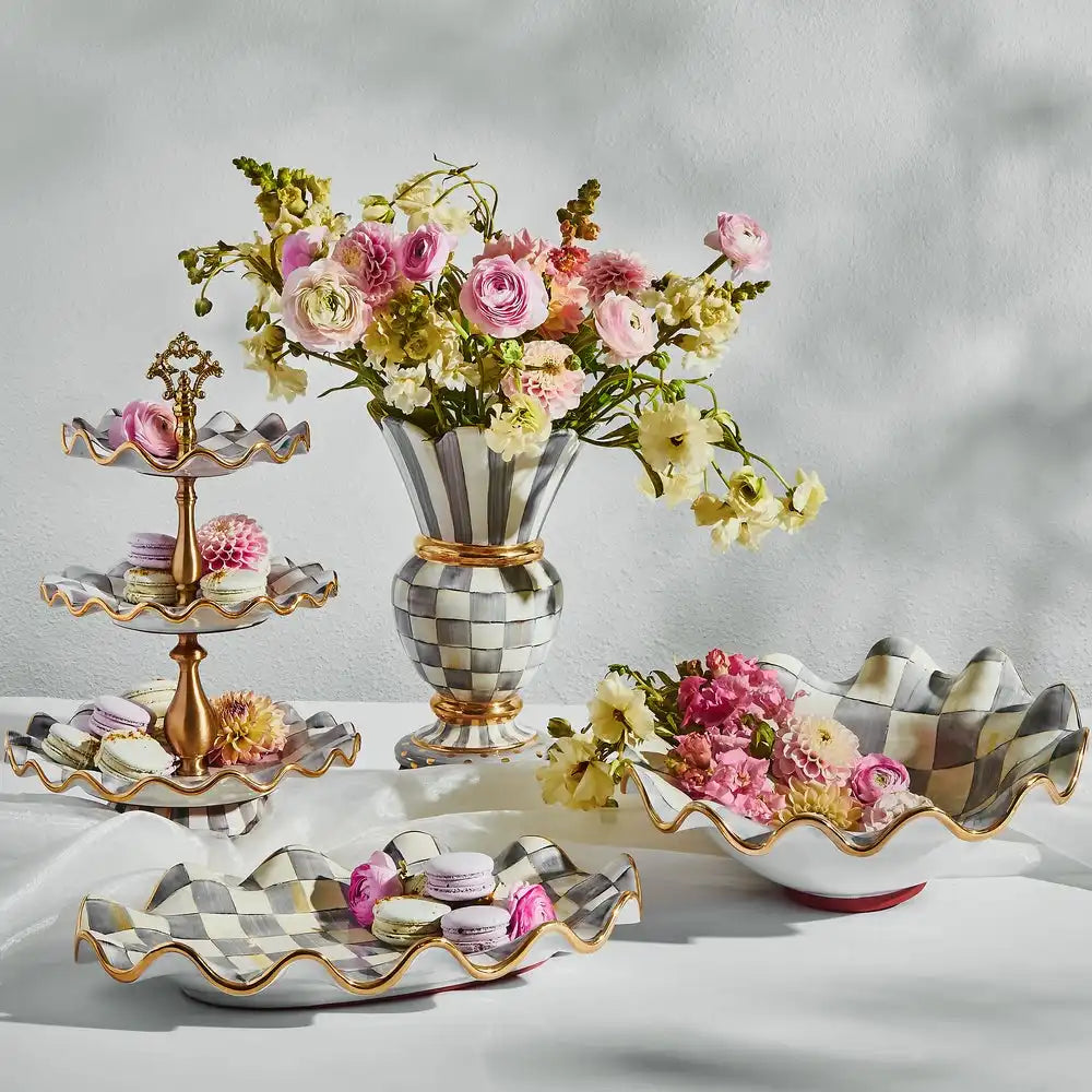 Courtly Check Small Great Vase