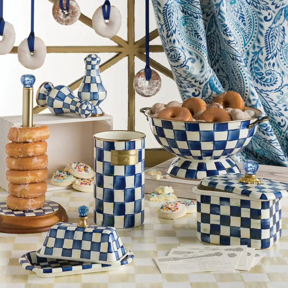Courtly Check Large Salt & Pepper Shakers