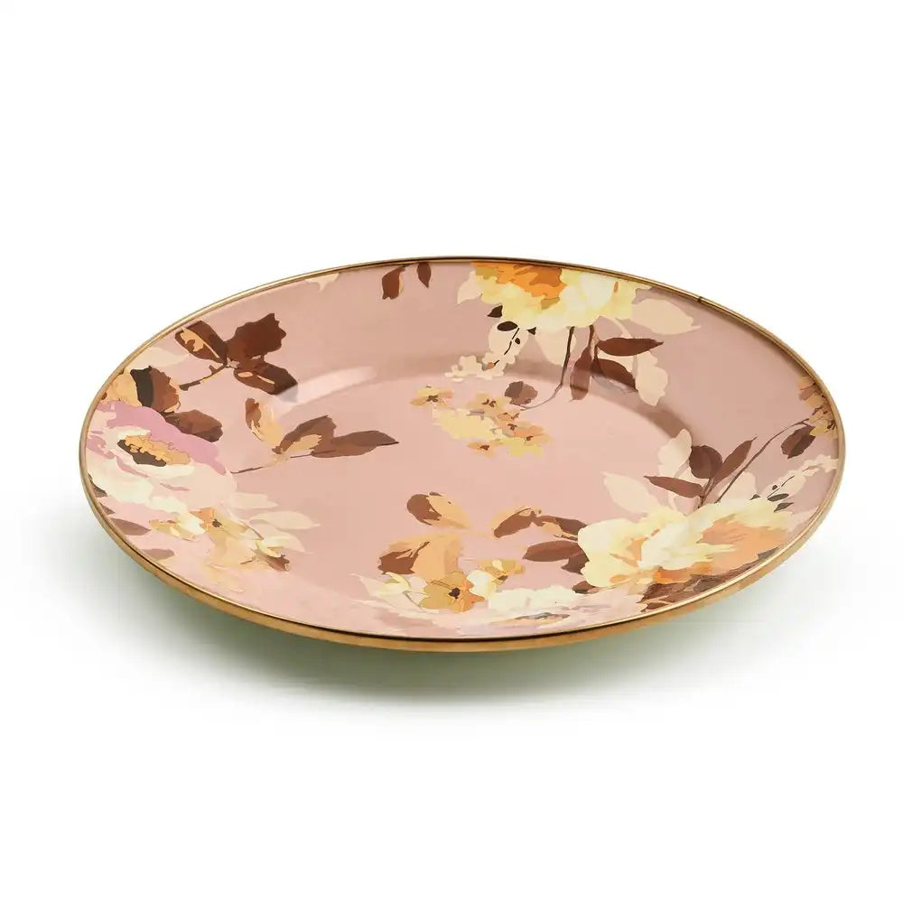 Wild Rose Mauve Dinner Plate