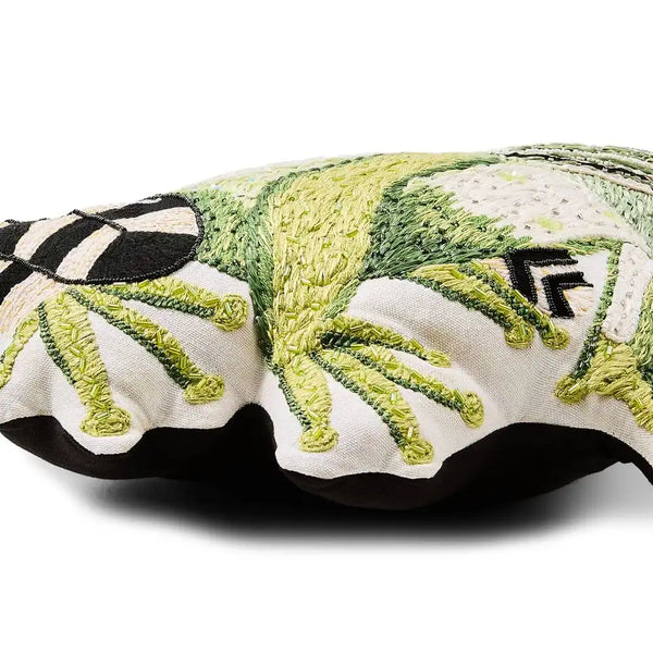 Frog Shaped Throw Pillow