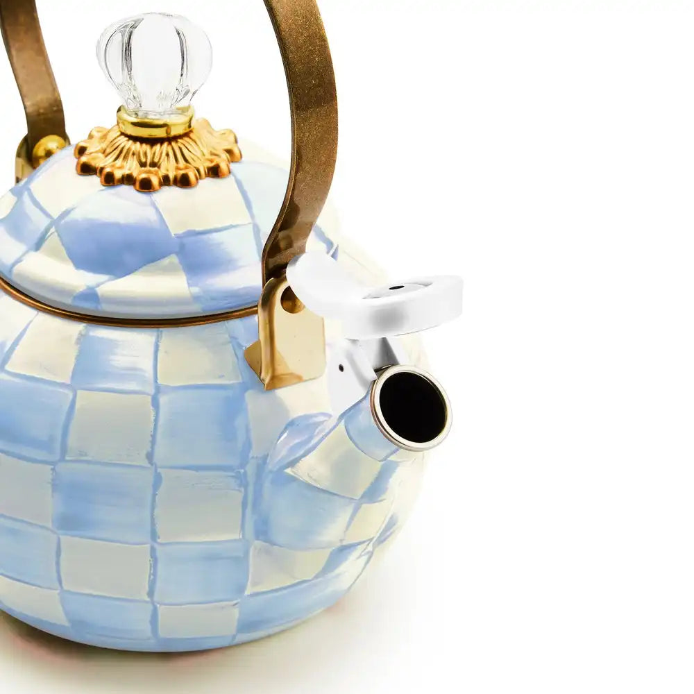 Courtly Check Whistling Tea Kettle