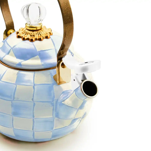 Courtly Check Whistling Tea Kettle