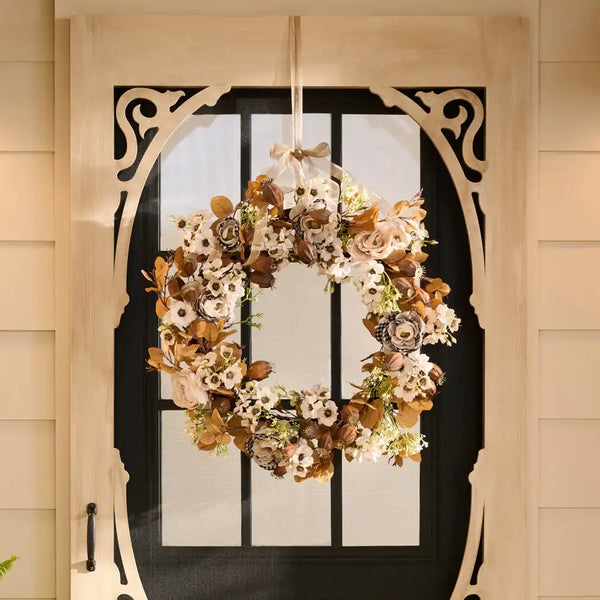 Cafe Floral 24" Wreath