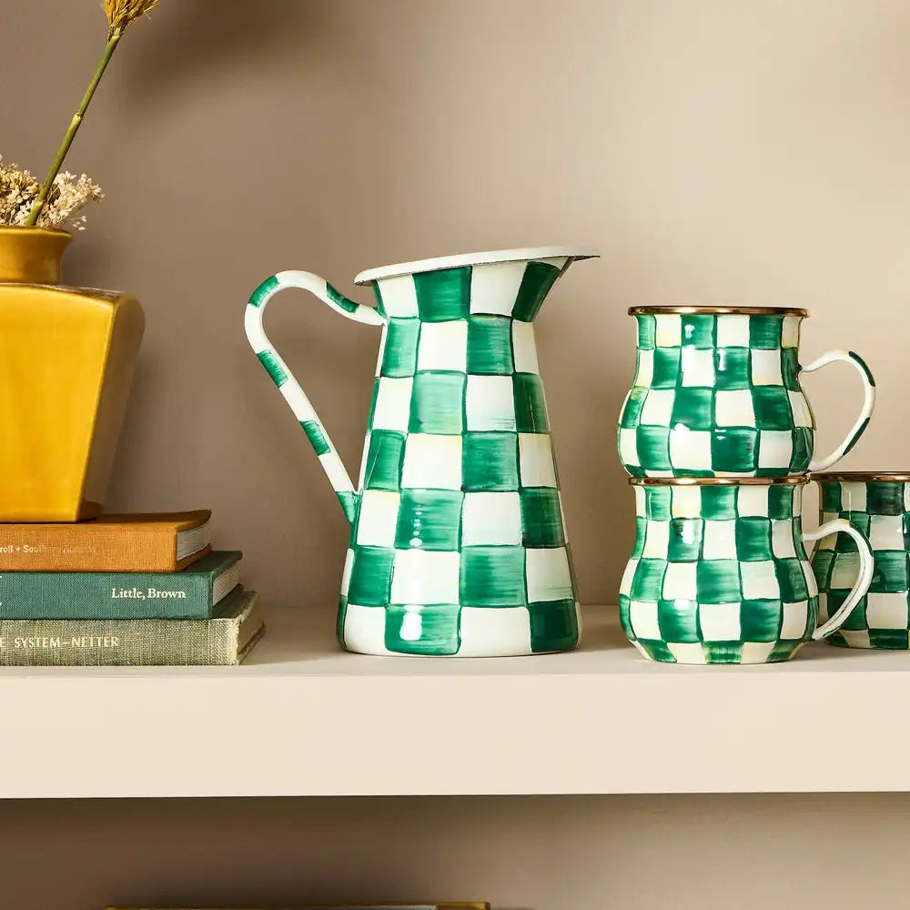 Sky Check Medium Practical Pitcher