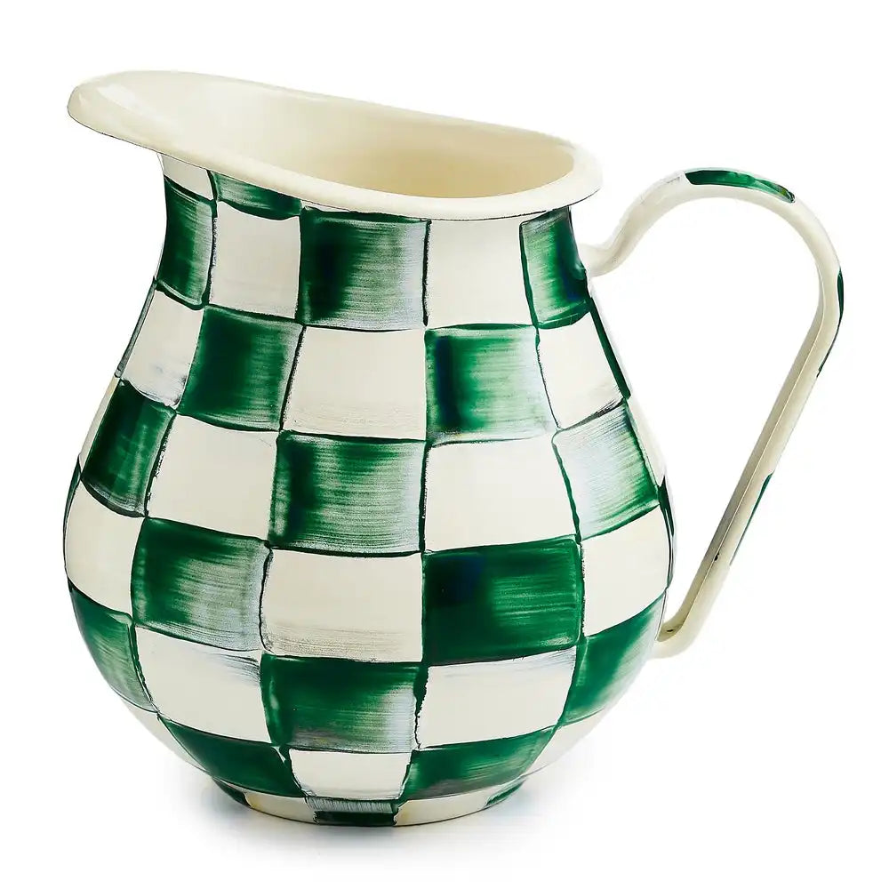 Emerald Check Pitcher Main image
