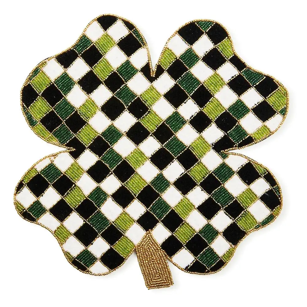 Shaped Lucky Clover Placemat Main image