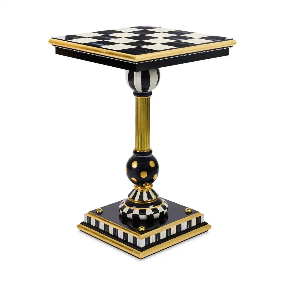 Courtly Brass & Ceramic Accent Table Main image