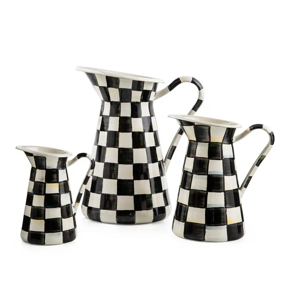 Sky Check Medium Practical Pitcher