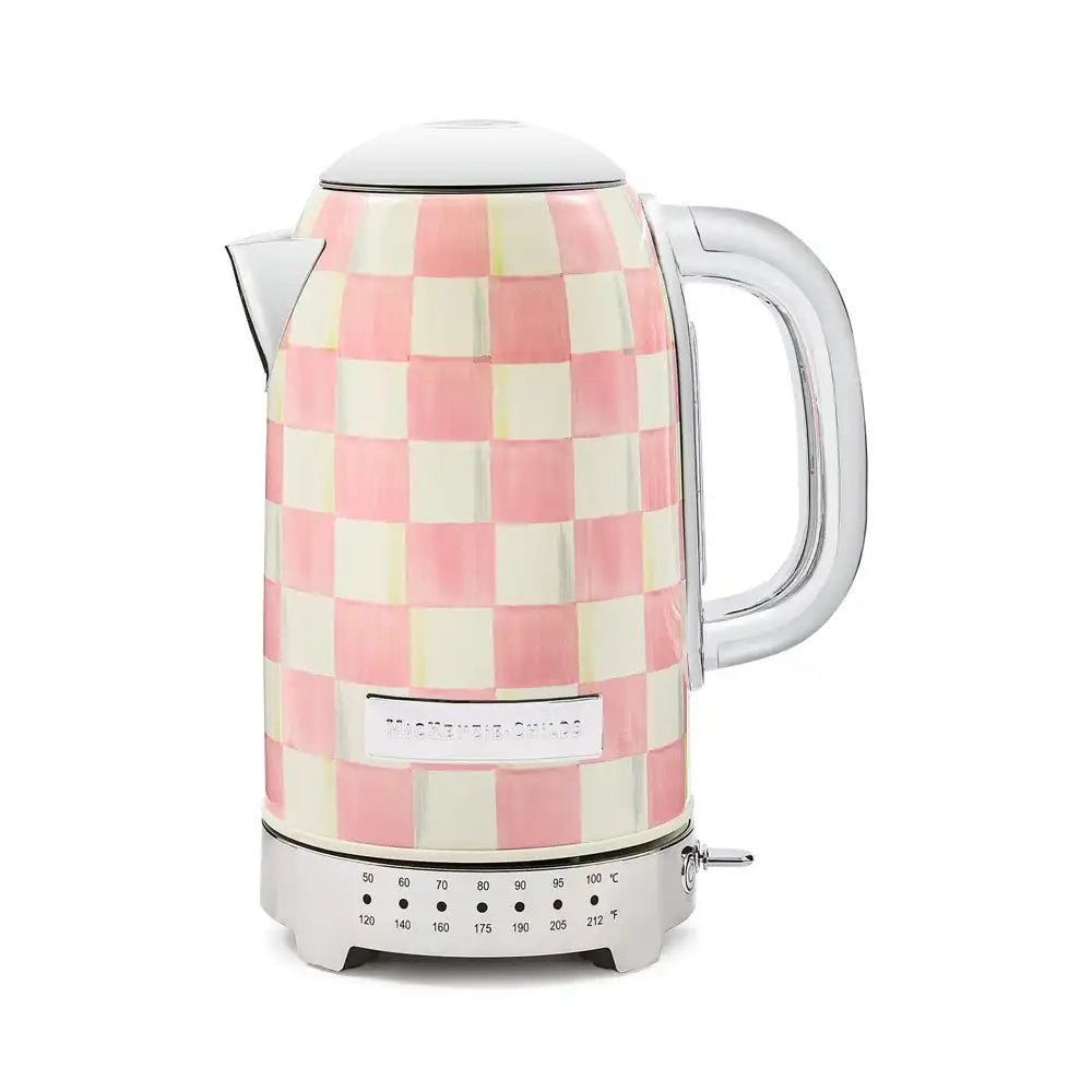 Emerald Check Electric Kettle