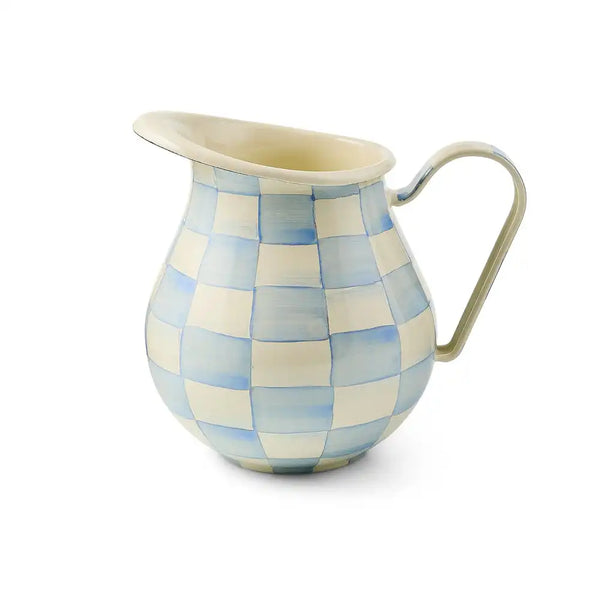Emerald Check Pitcher