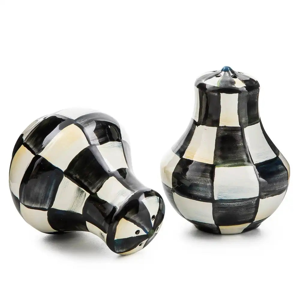 Courtly Check Large Salt & Pepper Shakers