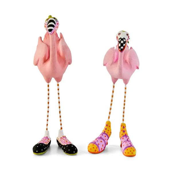Patience Brewster Sheila & Sheldon Flamingo Mini Figures