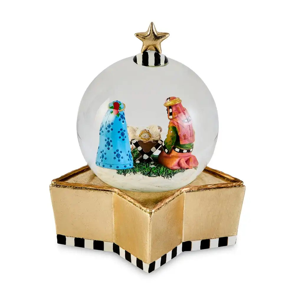 Patience Brewster Nativity Snow Globe