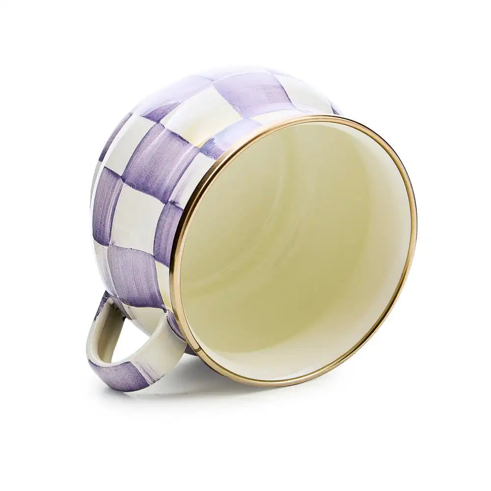 Sterling Check Saucer