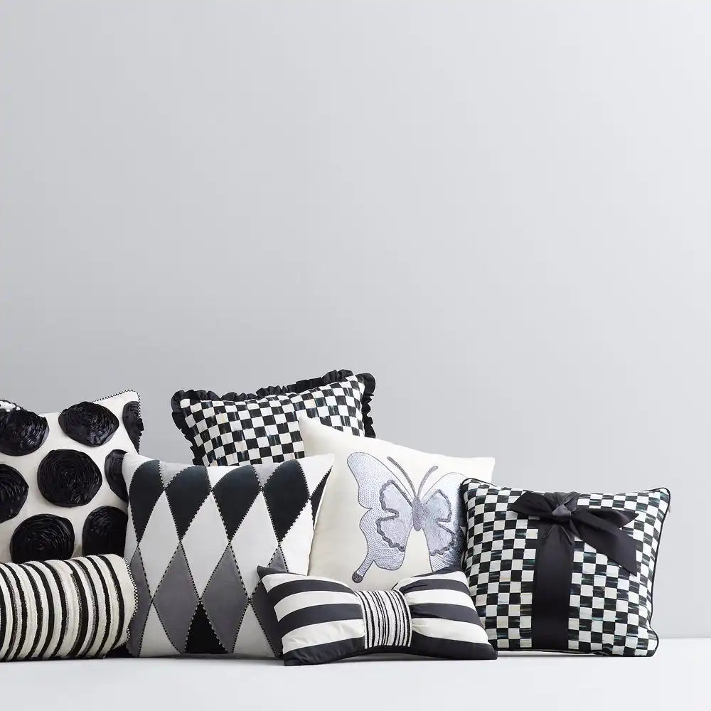 Marquee Bow Throw Pillow