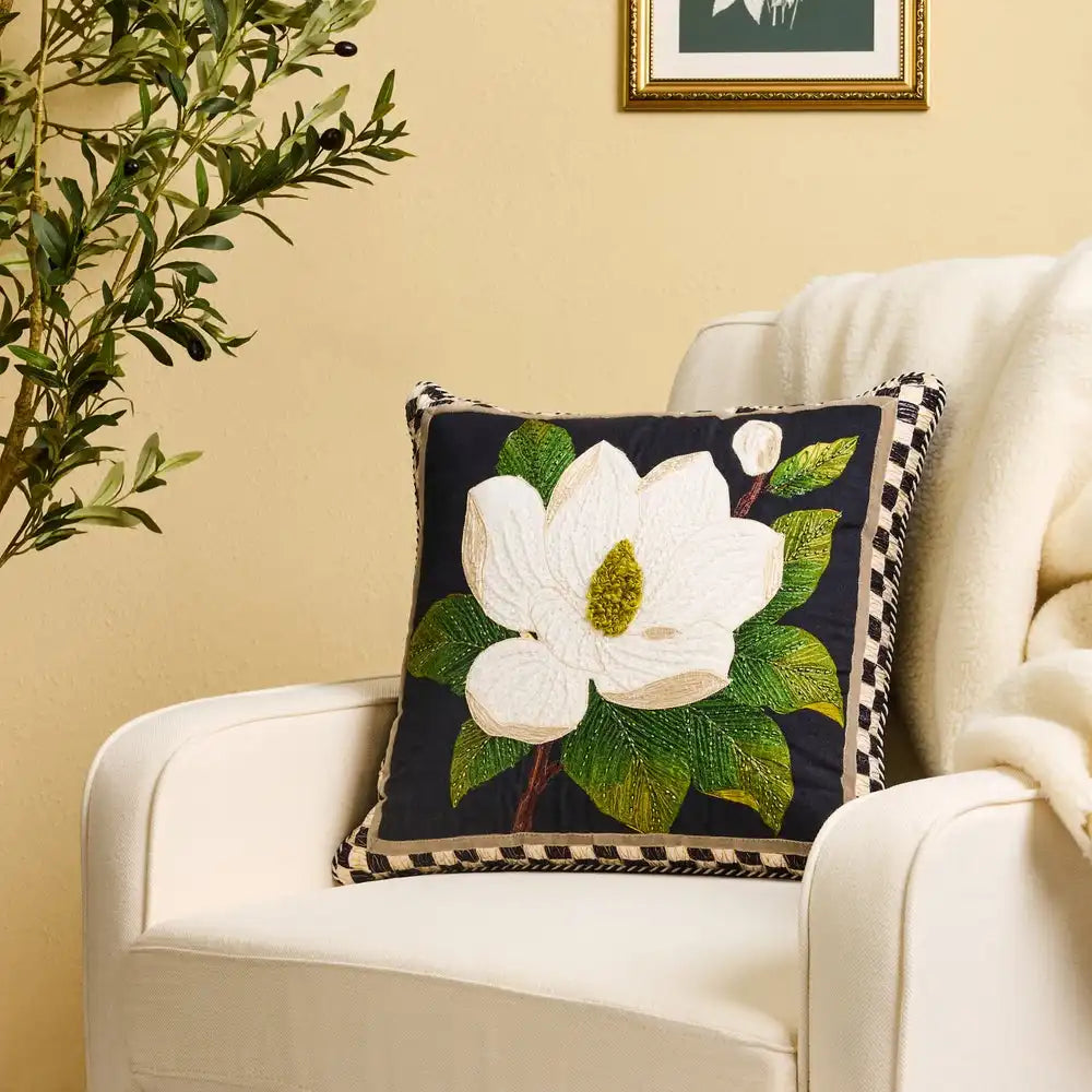Magnolia Throw Pillow Secondary image