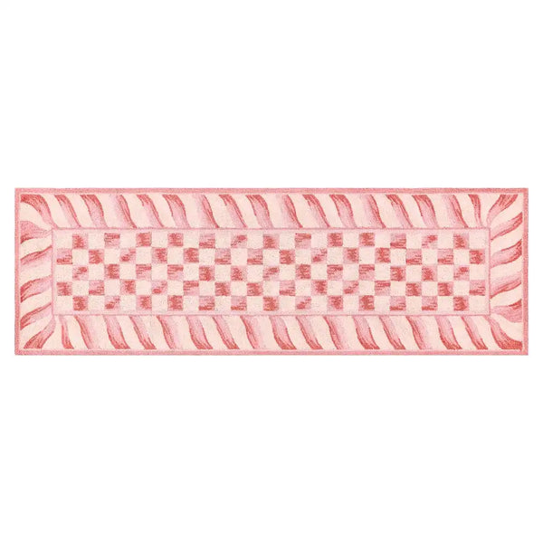 Rosy Check 3' x 5' Rug