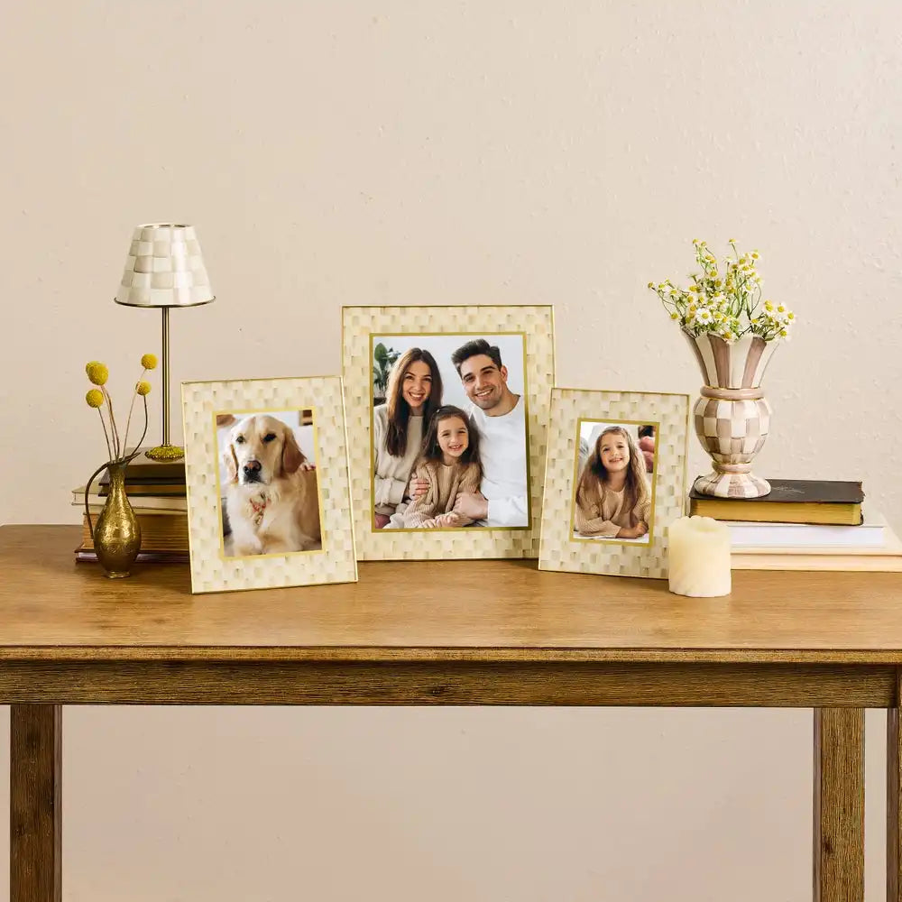Courtly Check 5" x 7" Glass Frame