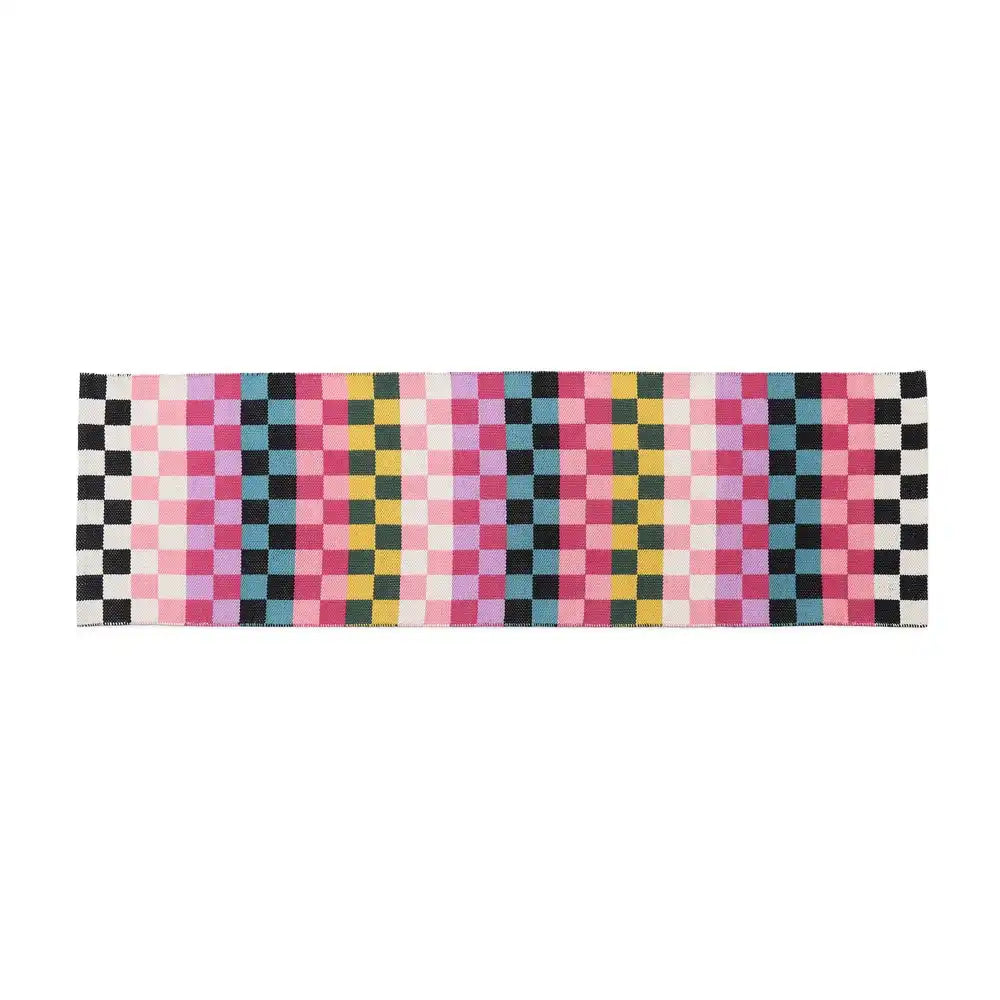 Calypso Checked 2'3" x 3'9" Indoor/Outdoor Rug Secondary image