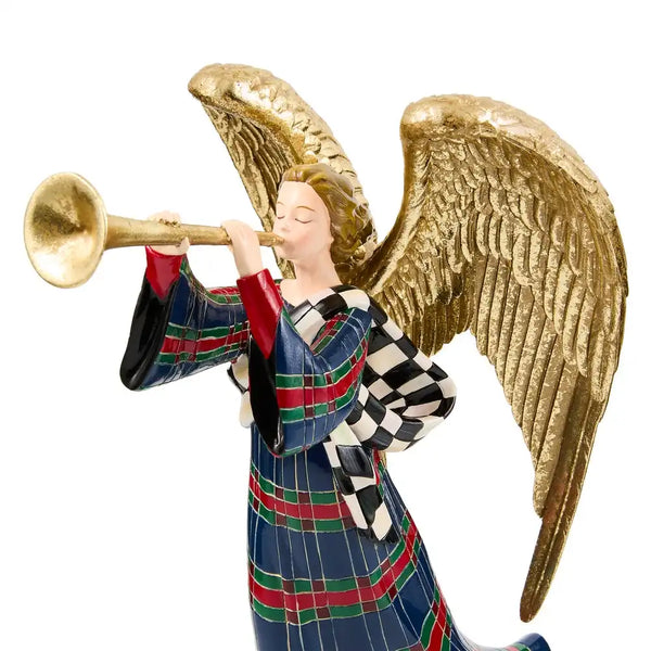Timeless Tartan Angel Figurine