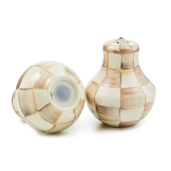 Courtly Check Large Salt & Pepper Shakers