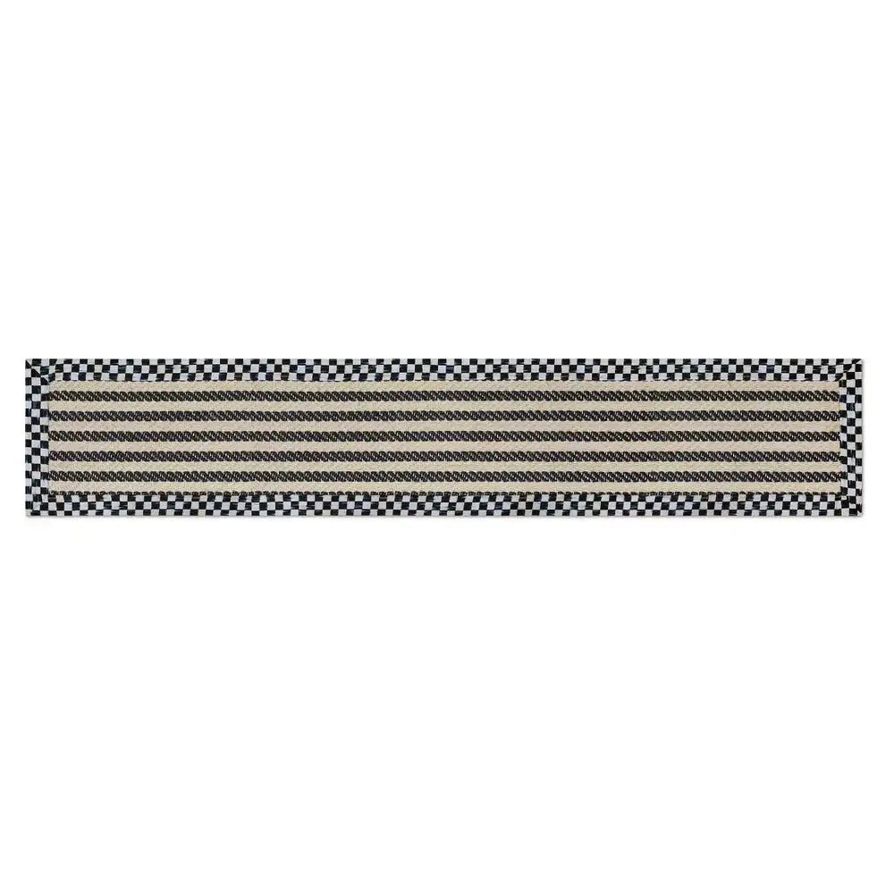 Courtly Check Herringbone Stripe 3' x 5' Sisal Rug