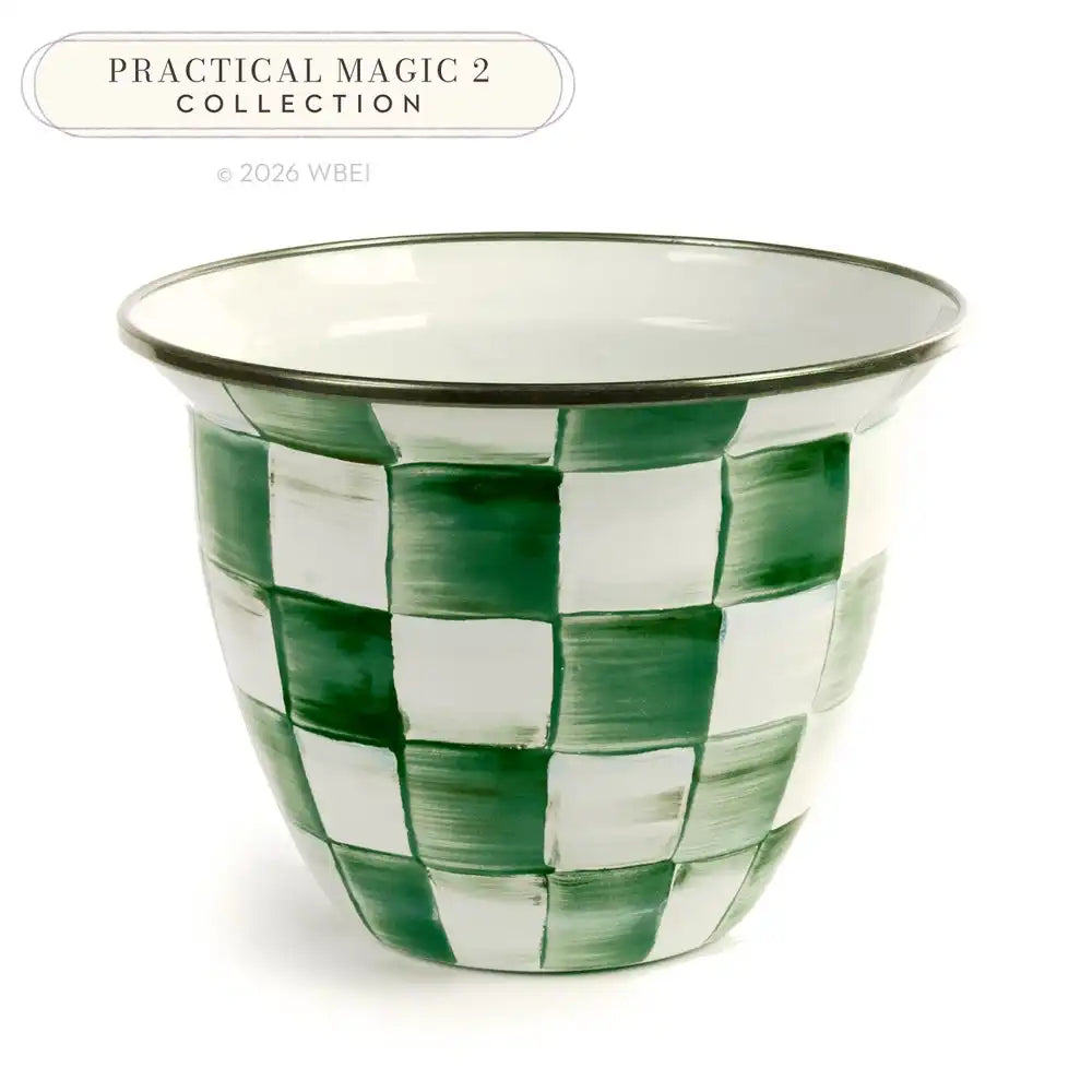 Courtly Check Large Flower Pot