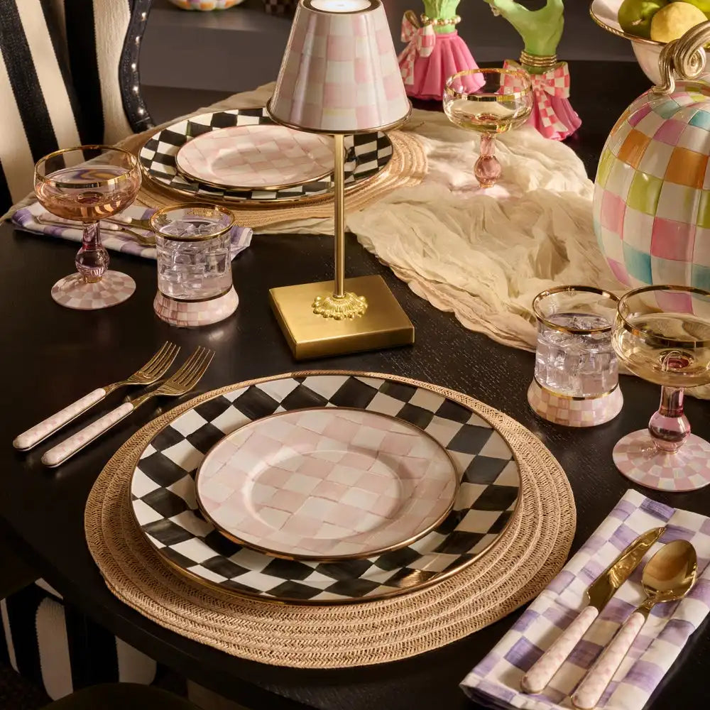Courtly Check Bistro Flatware 5 Piece Place Setting