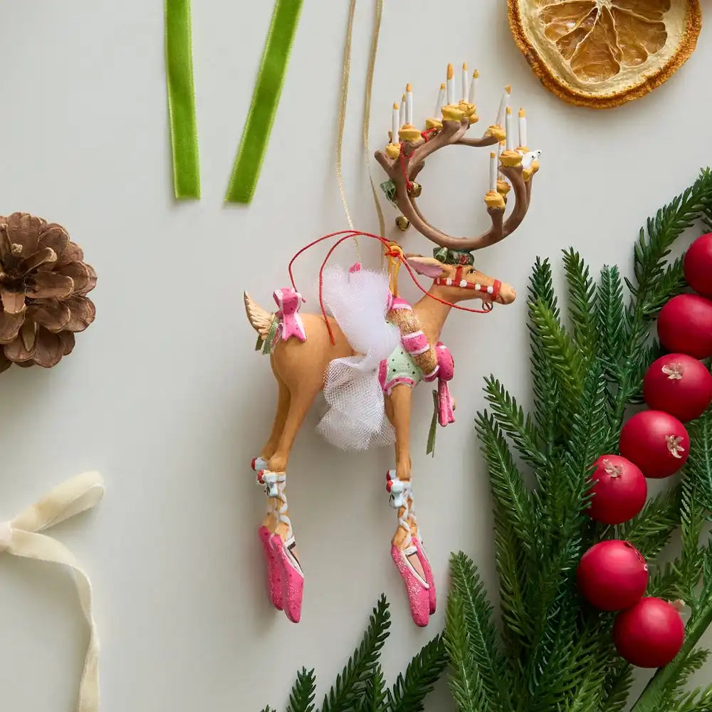 Patience Brewster Dash Away Vixen Reindeer Ornament
