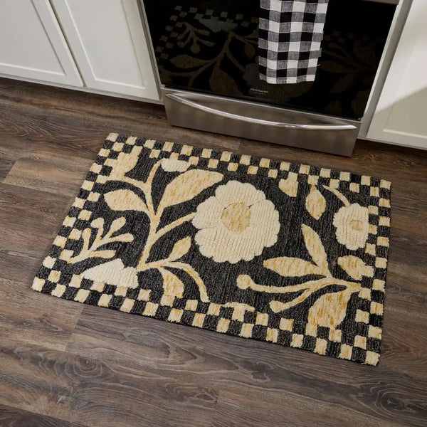 Farmhouse Floral 6' Round Rug