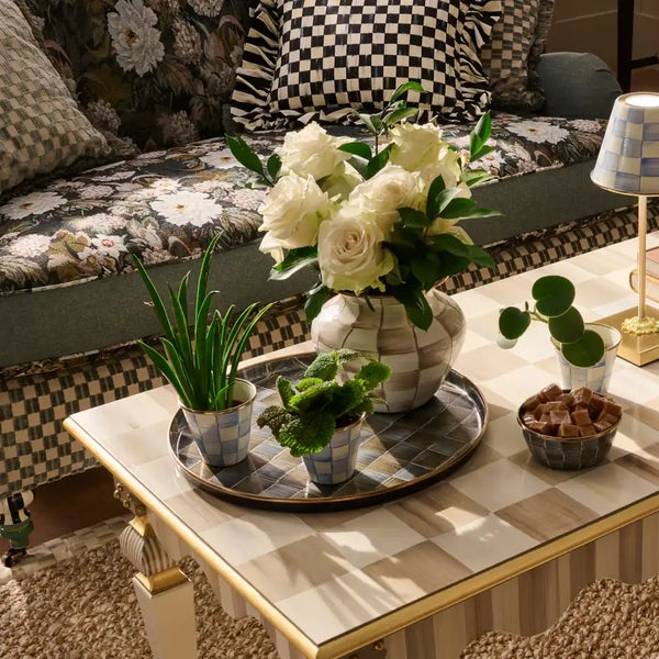 Sophisticheck Round Tray