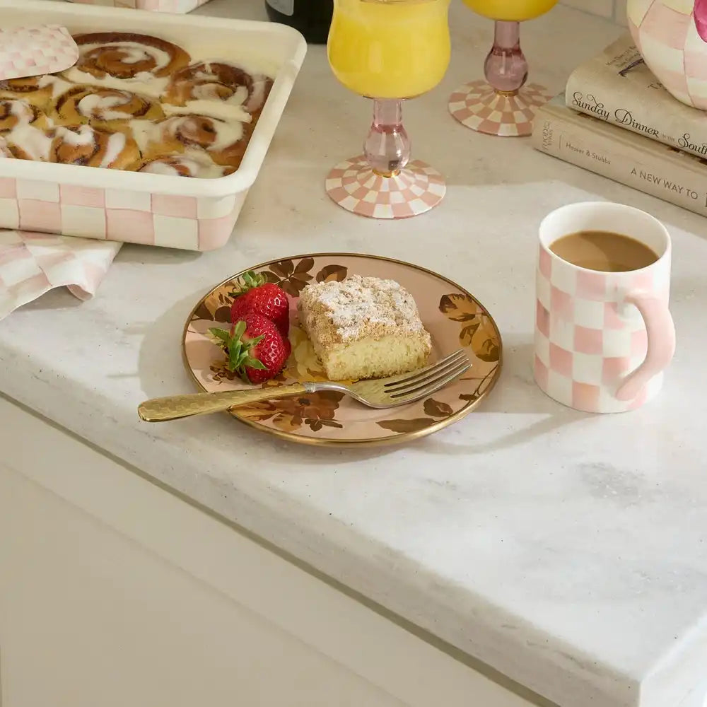 Wild Rose Mauve Dinner Plate