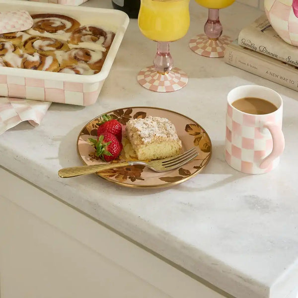 Wild Rose Mauve Dinner Plate