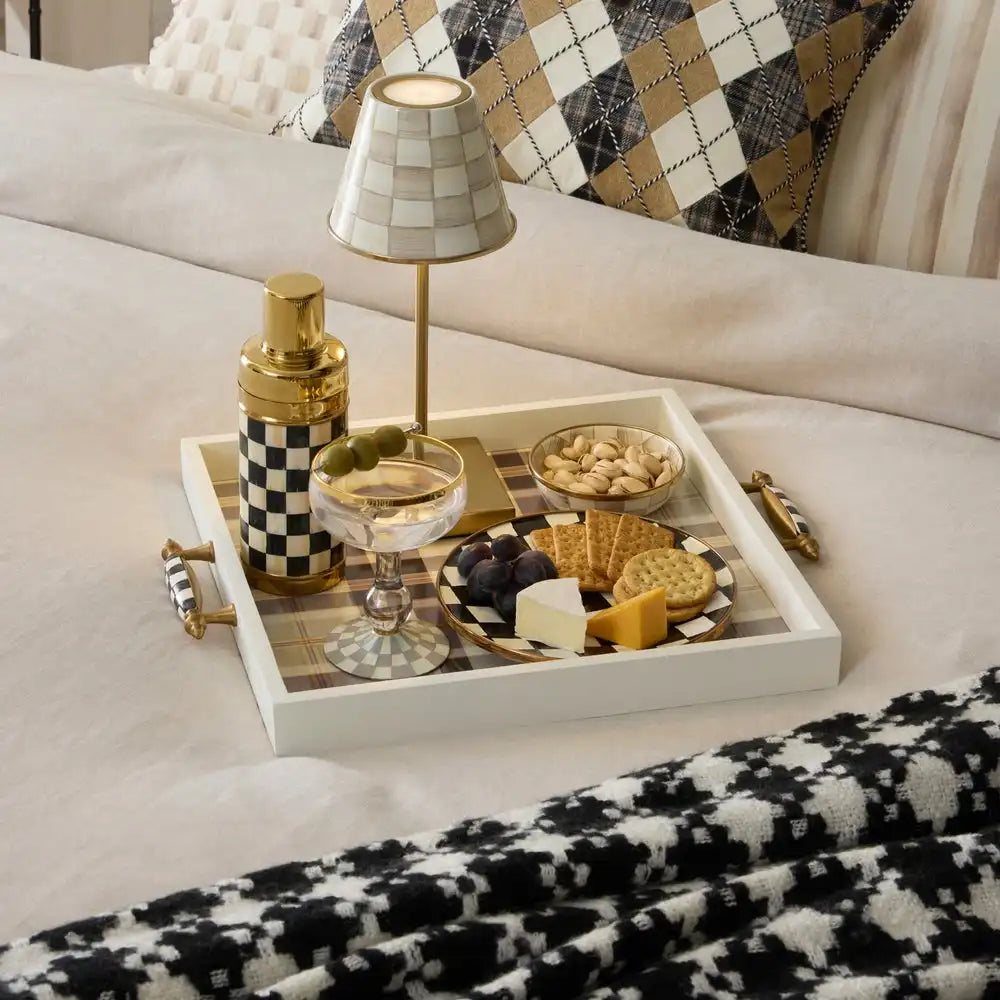 Courtly English Garden Serving Tray