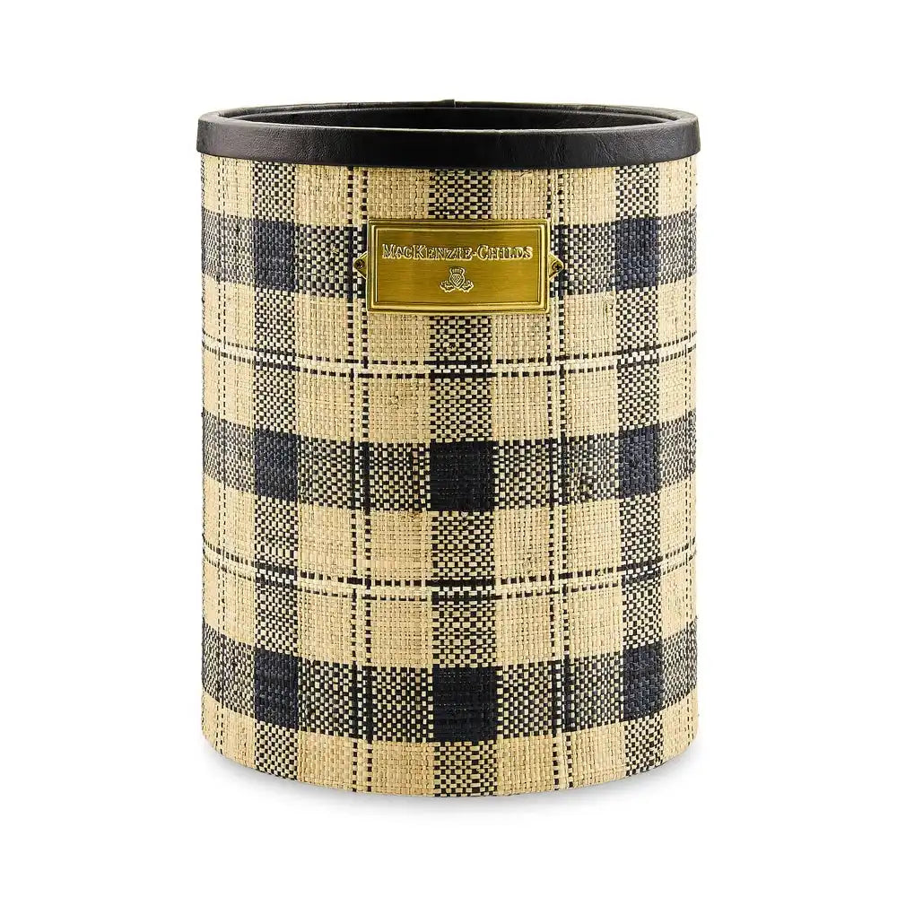 Mad for Plaid Waste Bin Main image