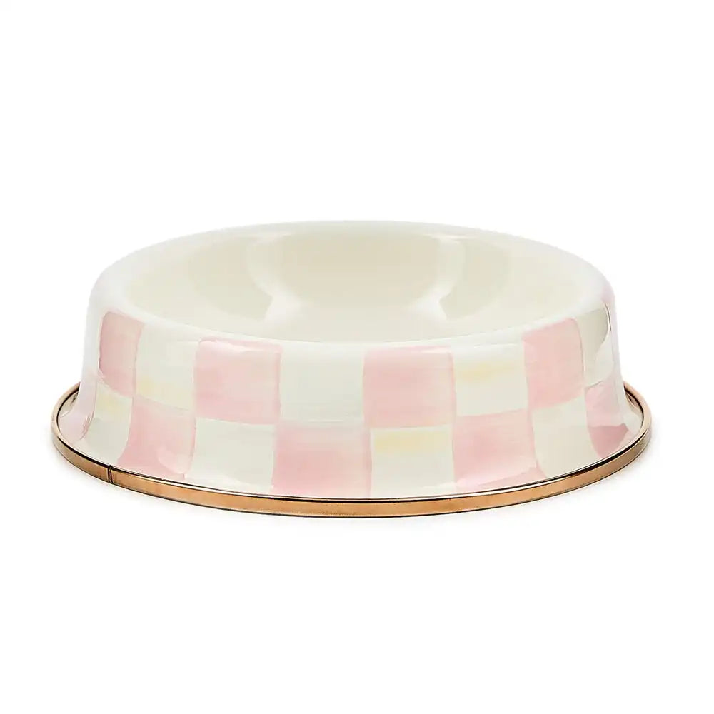 Sky Check Small Pet Dish