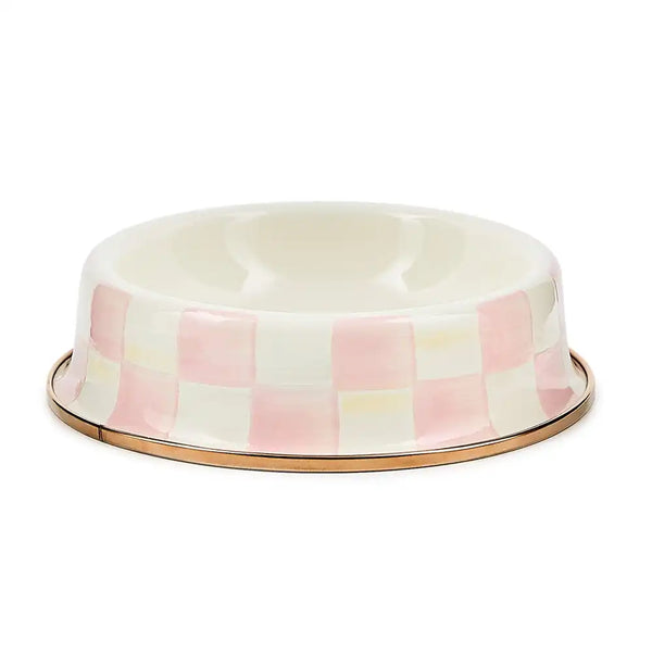 Sky Check Small Pet Dish