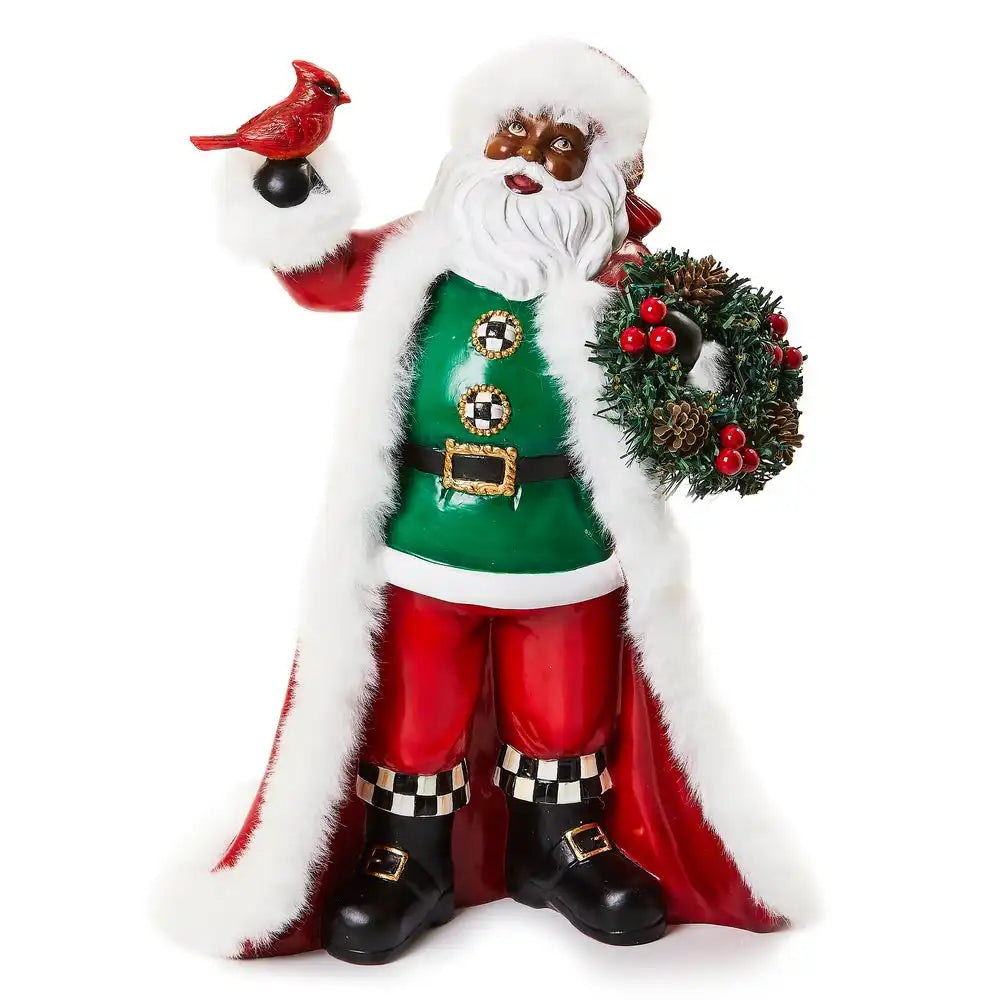 Cozy Christmas Black Santa with Cardinal Main image