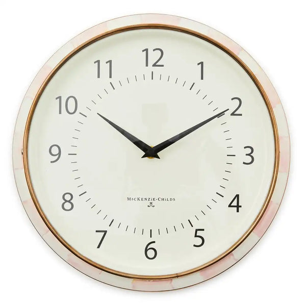 Rosy Check School Wall Clock