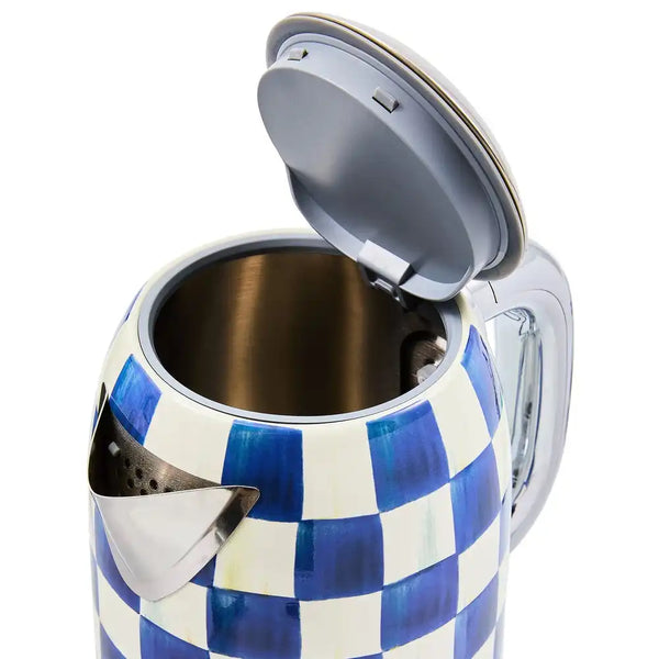 Emerald Check Electric Kettle